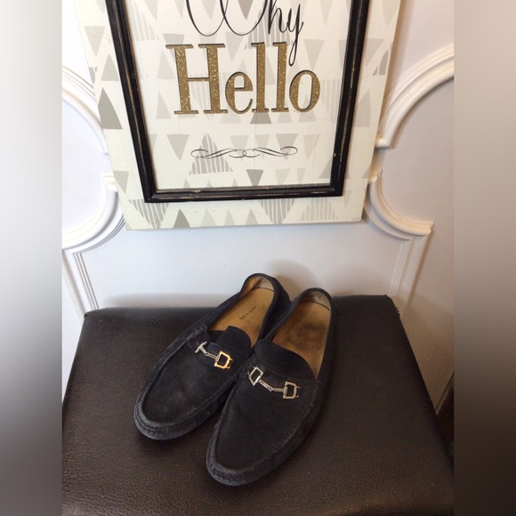 Gucci suede loafers Size 8 - Picture 1 of 14